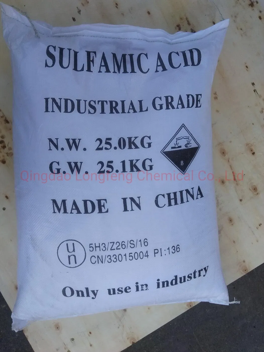 Reach Inorganic Acid 99.8% Metal Cleaner Amidosulfonic Acid Top Quality Exporting SA Sulfamic Acid