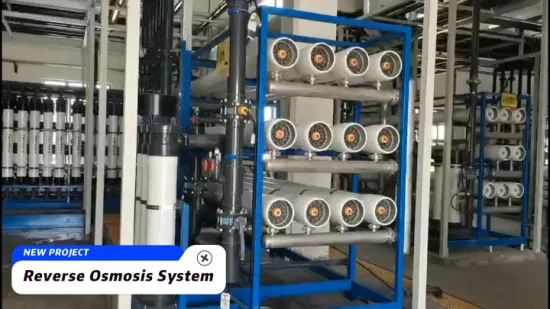 Trattamento delle acque del sistema ad osmosi inversa di impianti RO di desalinizzazione su larga scala per uso industriale